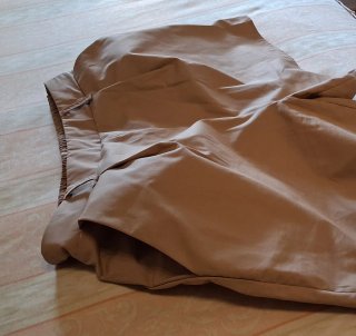 Pantalón corto vestir beige Talla S
