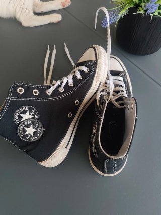 Converse All Stars Negras Talla 38