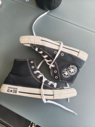 Converse All Stars Negras Talla 38