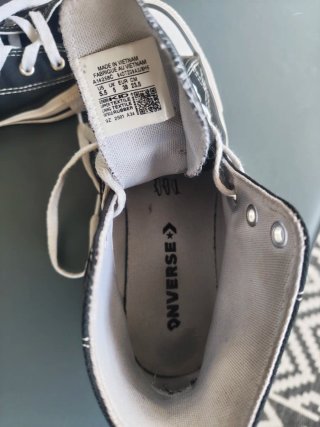 Converse All Stars Negras Talla 38