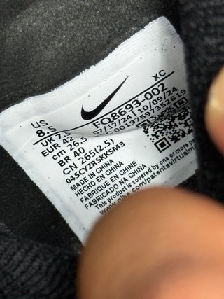 Nike Mercurial Botas Fútbol Negras Talla 42