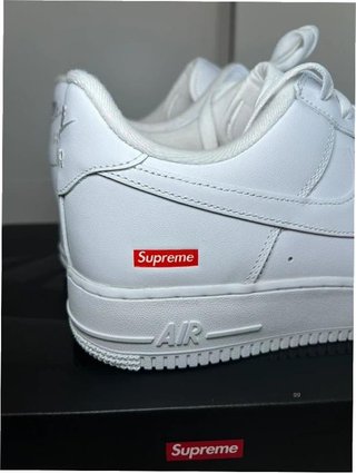 Nike Air Force 1 Low Supreme Blanco Talla 38