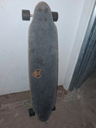 Longboard, skate, pintaill, Skateboard