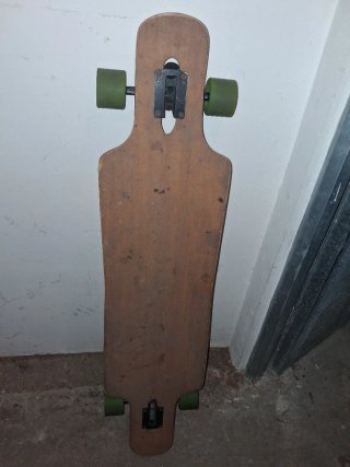 Longboard, skate, pintaill, Skateboard