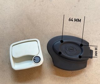 Cerradura Eurogaraje Blanca