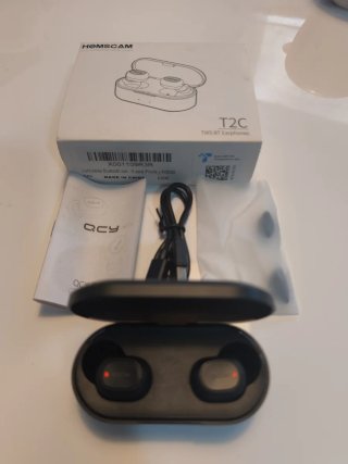 QCY T2C Auriculares Inalámbricos Bluetooth TWS