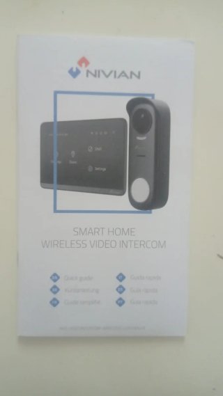 Videoportero Inteligente Nivian Inalámbrico