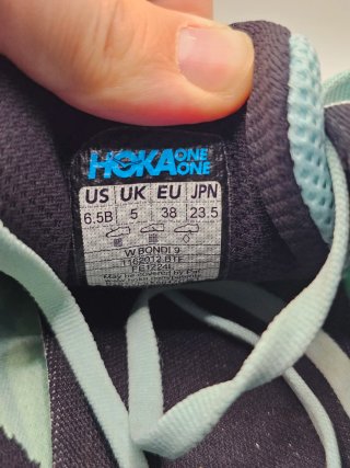 Hoka Bondi 9 zapatillas unisex turquesa
