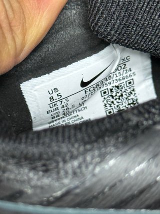 Botas de fútbol Nike Mercurial Negras