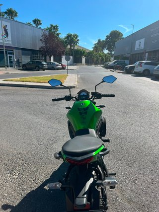 Kawasaki ER-6N Negra/Verde