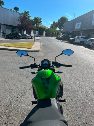 Kawasaki ER-6N Negra/Verde