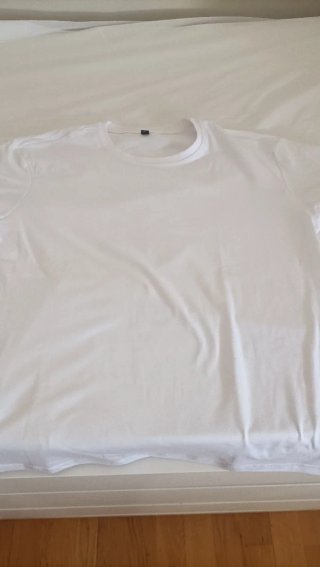 Pack 2 Camisetas Blancas Shein 12 años