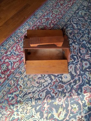 Mobiletto lucid scarpe vintage anni 60