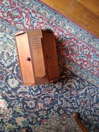 Mobiletto lucid scarpe vintage anni 60