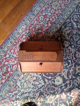 Mobiletto lucid scarpe vintage anni 60
