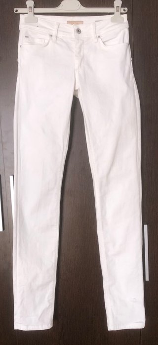 Pantalón vaquero blanco Salsa