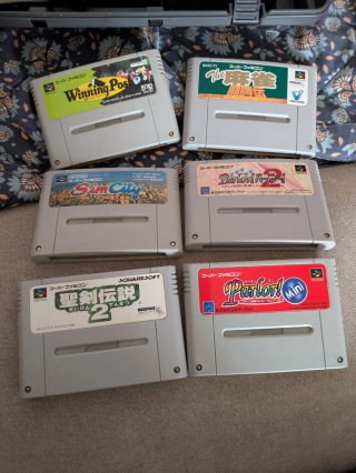 Consola Nintendo Super Famicom con Maletín