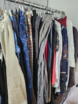 Lote 50 Prendas Donna: Vestiti, Bluse, Pantaloni