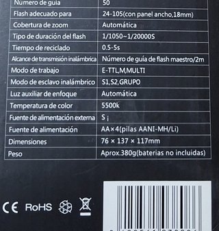 Flash per Nikon Zeus TZ-500C