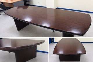 Mesa de reuniones madera 252x105 cm