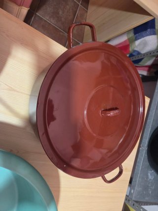 Lote: Sartén, Barreños, Cubo, Perol