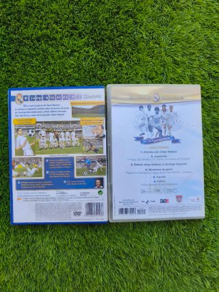 Lote Real Madrid PS2 Club Football y DVD
