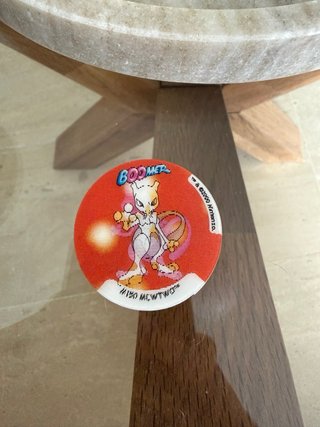 Tazos Boomer Pokémon Mewtwo y Lugia