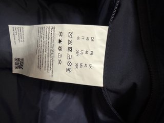 Abrigo Hugo Boss Azul Hombre