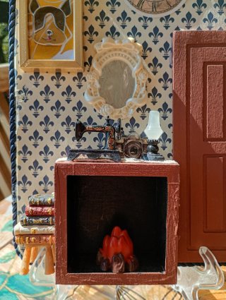 Tagliere/Quadro Decorato a Mano.