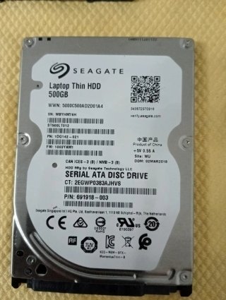 Lote 5 Discos Duros Portátiles HDD 2.5