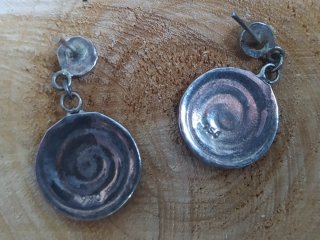 Pendientes Vintage Pachamama Plata 950