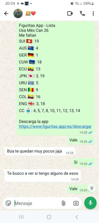 Cromos Mundial 2026 - Figuras App  Estas Me Faltan