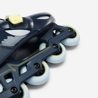 Patines Línea Niños Oxelo Ajustable 3 tallas Play 5 Azul