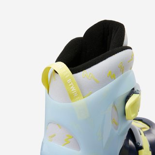 Patines Línea Niños Oxelo Ajustable 3 tallas Play 5 Azul