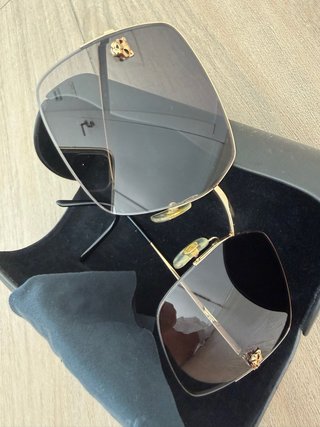 Funda gafas Cartier negra