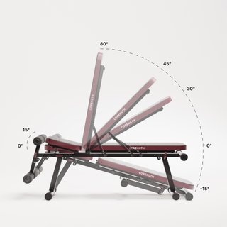 Banco de pesas y abdominales inclinable plegable Decathlon