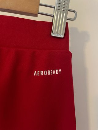 Pantalón de chándal Adidas rojo