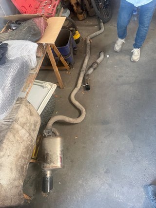 Escape y Downpipe BMW E90