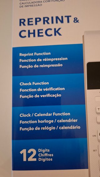 Casio FR-2650RC Calcolatrice