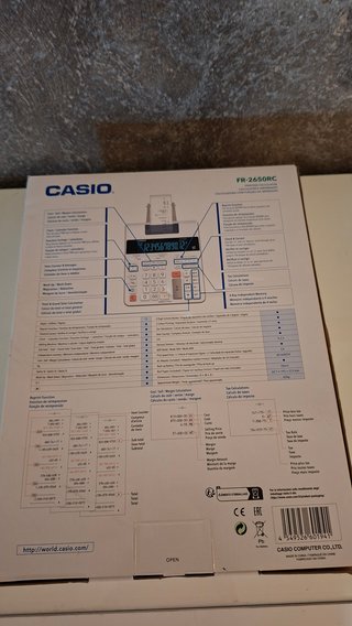 Casio FR-2650RC Calcolatrice