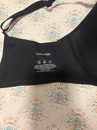 Sujetador Calvin Klein Negro