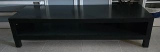 Mesa de centro negra