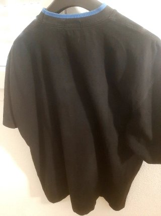 Camiseta básica Celio negra talla L