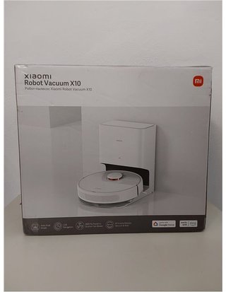 Xiaomi Robot Vacuum X10 - Robot Aspirador y fregasuelos con Sistema Inteligente de navegación láser (LDS) - succión de 4000 Pa - B