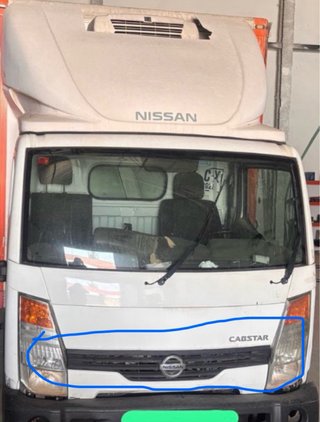 Nissan cabstar  2014 regilla delantera