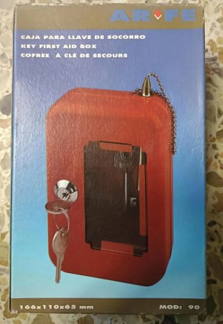 Caja llave socorro/emergencia ARFE,MOD.90 (NUEVA)