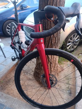 Bici Superior Gravel/Carretera Roja