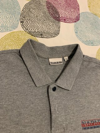 Polo Napapijri T.M Gris Talla M