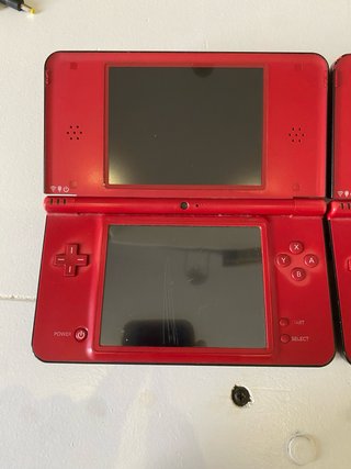 Lote de 2 Nintendo DSi XL Rojo Edición Mario Bros.