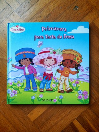 Libro infantil Primavera para Tarta de Fresa